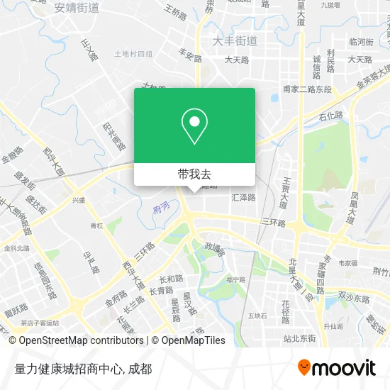 量力健康城招商中心地图