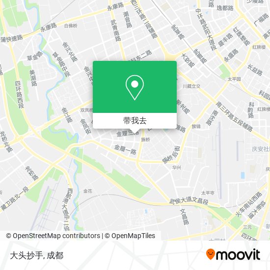 大头抄手地图