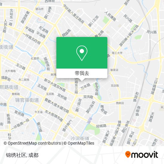 锦绣社区地图