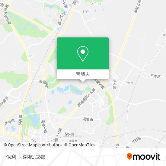 保利·玉湖苑地图