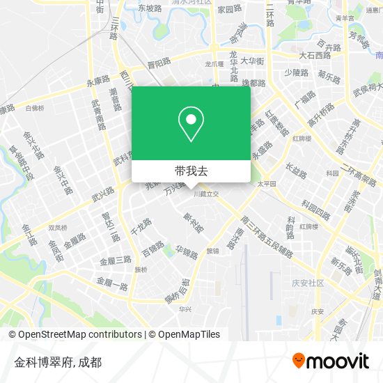 金科博翠府地图