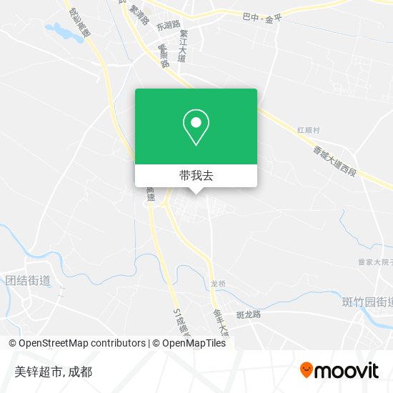 美锌超市地图