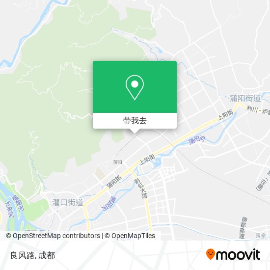 良风路地图