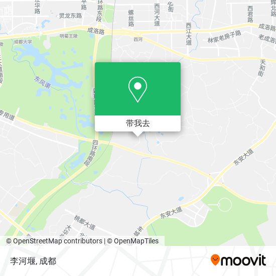 李河堰地图