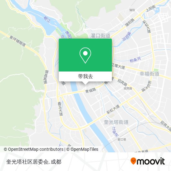 奎光塔社区居委会地图