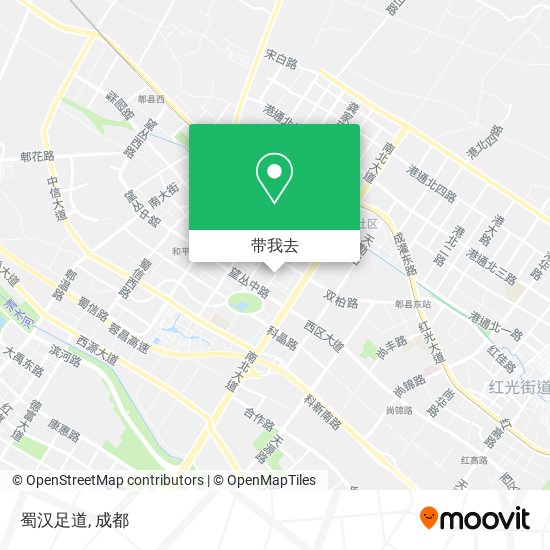 蜀汉足道地图