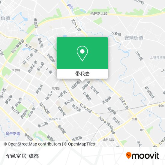 华邑富居地图
