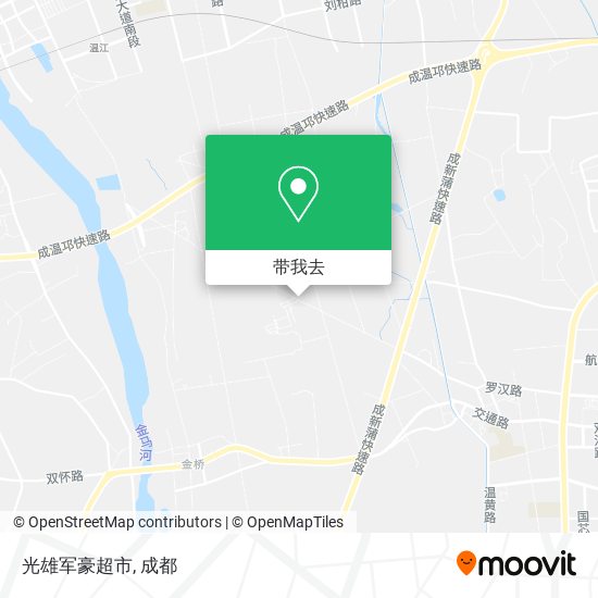 光雄军豪超市地图
