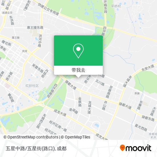 五星中路/五星街(路口)地图