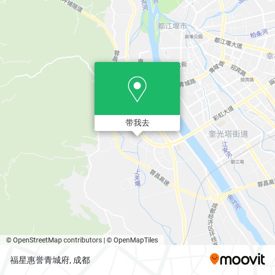 福星惠誉青城府地图
