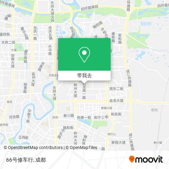 66号修车行地图