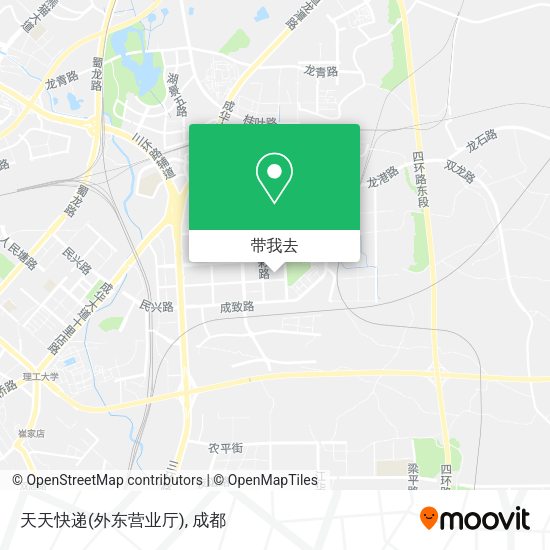 天天快递(外东营业厅)地图