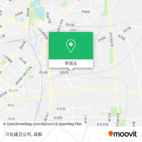 川化建总公司地图