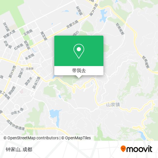 钟家山地图