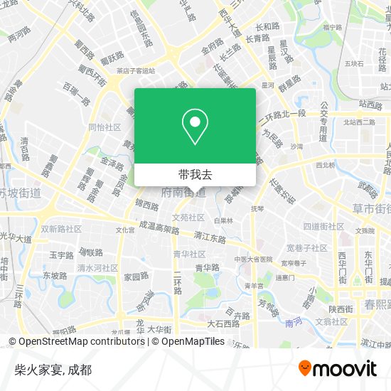 柴火家宴地图