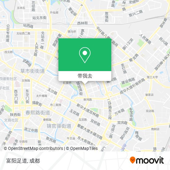 富阳足道地图