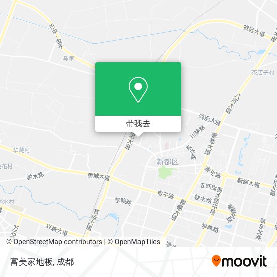 富美家地板地图