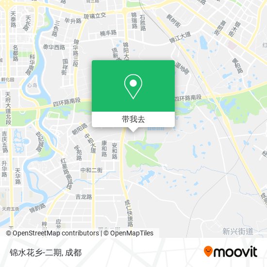 锦水花乡-二期地图
