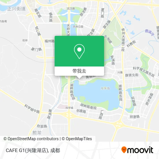 CAFE G1(兴隆湖店)地图