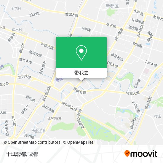千城蓉都地图
