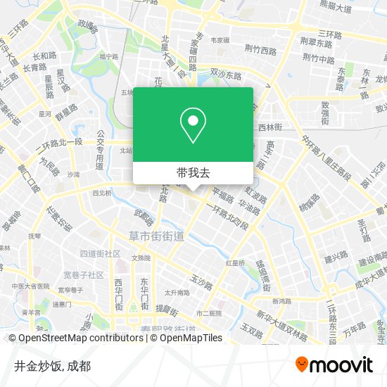井金炒饭地图