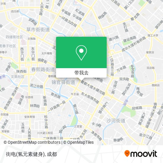 街电(氢元素健身)地图