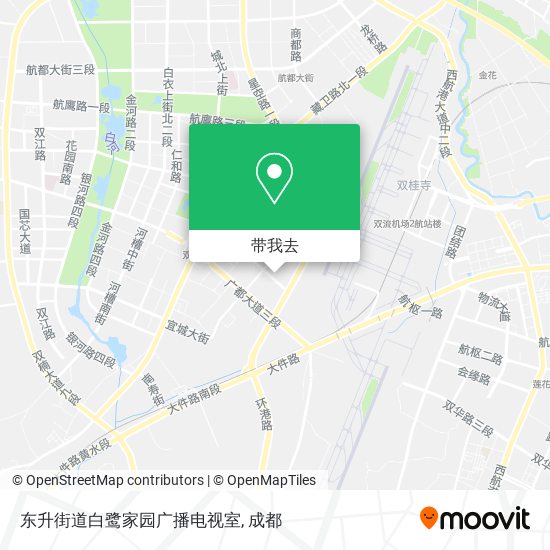 东升街道白鹭家园广播电视室地图