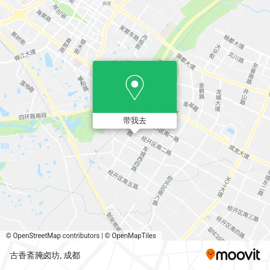 古香斋腌卤坊地图