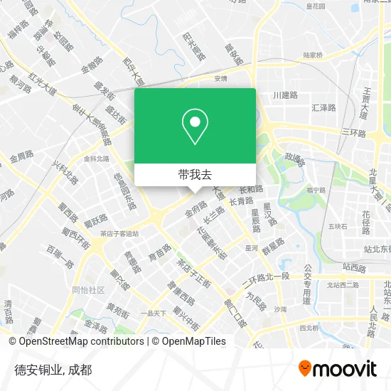 德安铜业地图