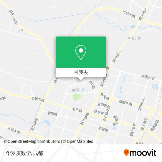 华罗庚数学地图