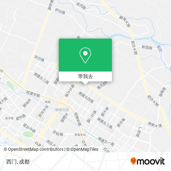 西门地图