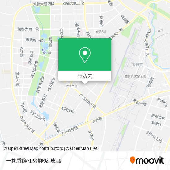 一挑香隆江猪脚饭地图