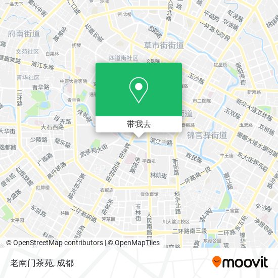 老南门茶苑地图