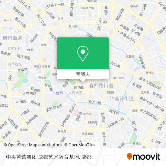 中央芭蕾舞团·成都艺术教育基地地图