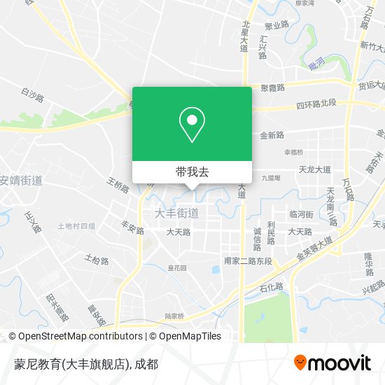 蒙尼教育(大丰旗舰店)地图