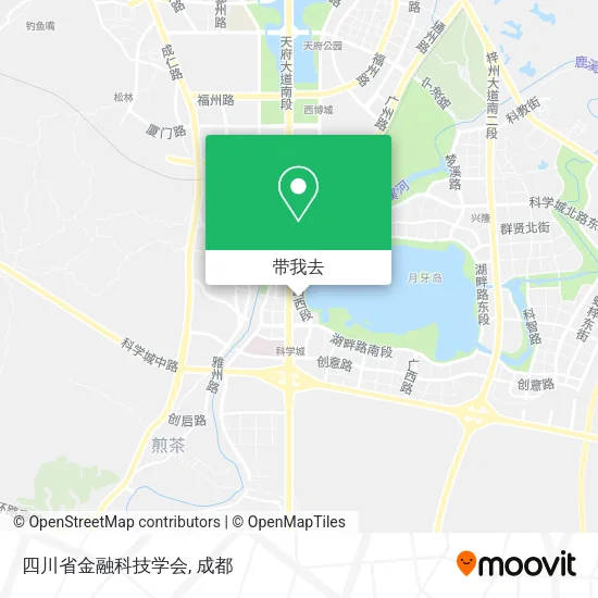 四川省金融科技学会地图