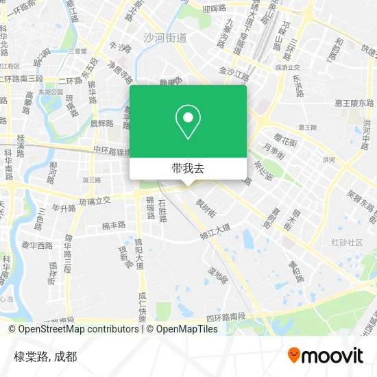 棣棠路地图