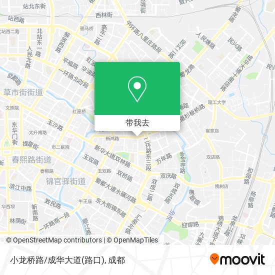 小龙桥路/成华大道(路口)地图