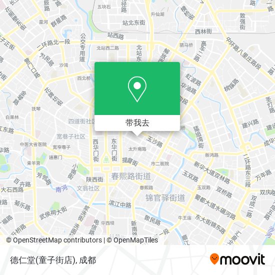 德仁堂(童子街店)地图