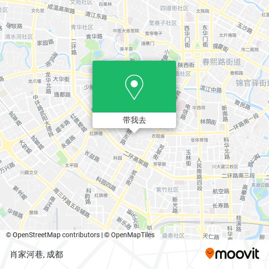 肖家河巷地图
