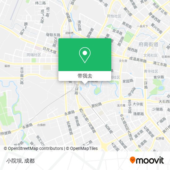 小院坝地图