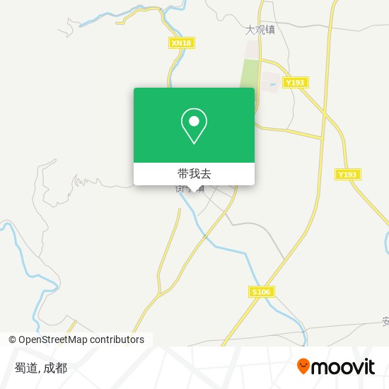 蜀道地图