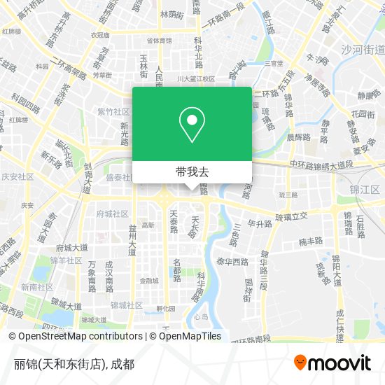 丽锦(天和东街店)地图