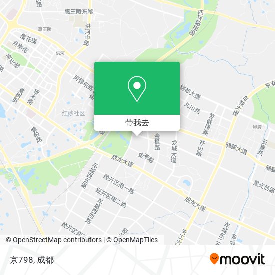 京798地图