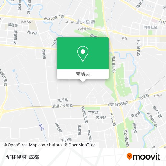 华林建材地图