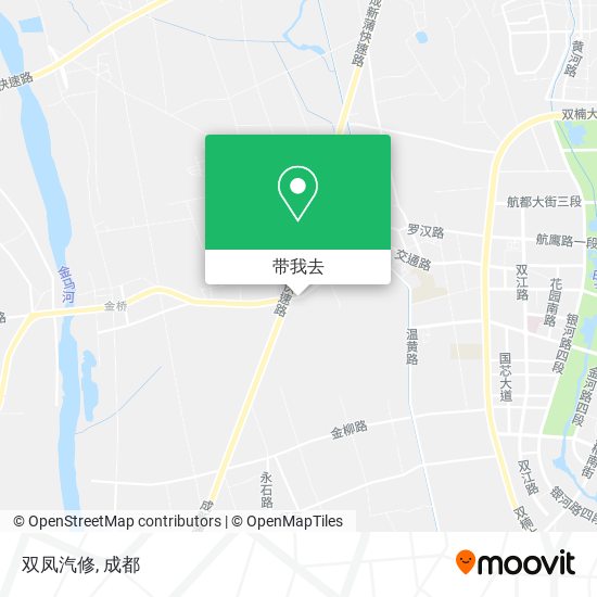 双凤汽修地图