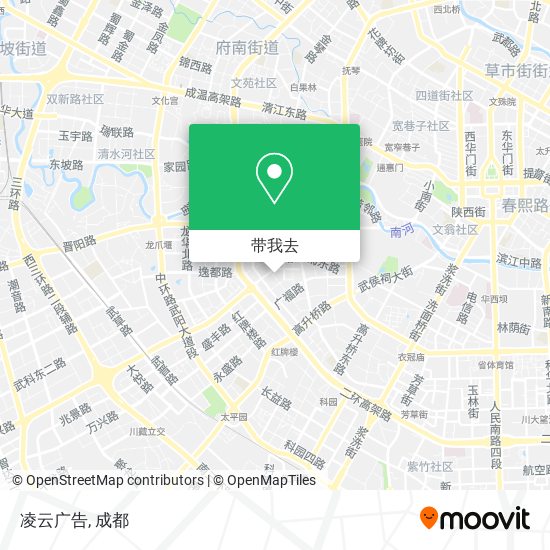 凌云广告地图