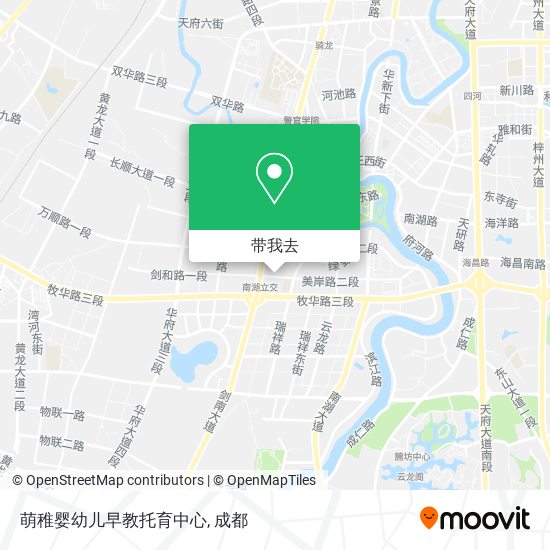萌稚婴幼儿早教托育中心地图