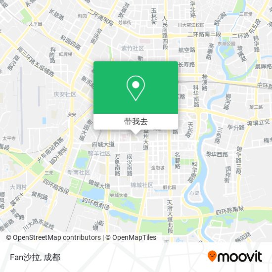 Fan沙拉地图