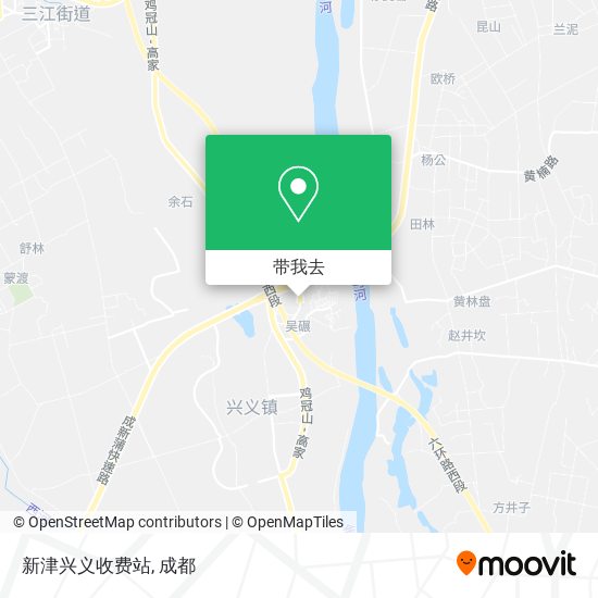 新津兴义收费站地图